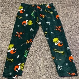 Disney Grinch Pajama Pants - Green and Red